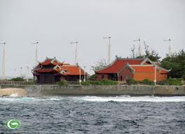 ພະພິກຂຸ 6 ອົງໄປເມືອງເກາະ   Truong Sa ເຄື່ອນໄຫວວຽກງານ ພຸດທະສາສະໜາ